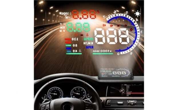 Head Up display cu multiple functii, pentru parbriz